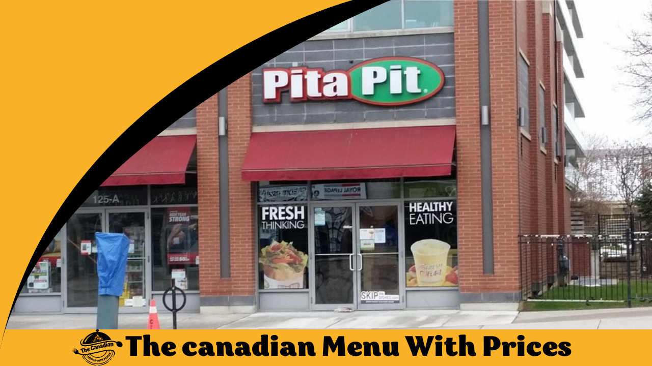 Pita Pit Menu With Prices In Canada