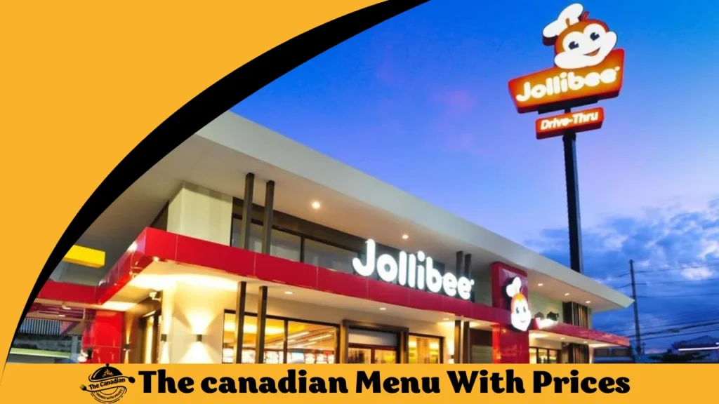 jollibee Menu With Prices In Canada