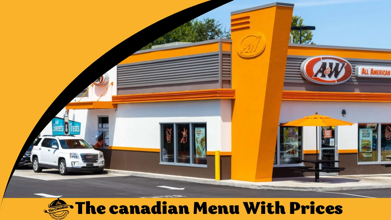 A&W Menu With Prices In Canada